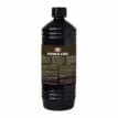 baksidan av Primus PowerFuel som är kemiskt ren bensin på 1 liter.