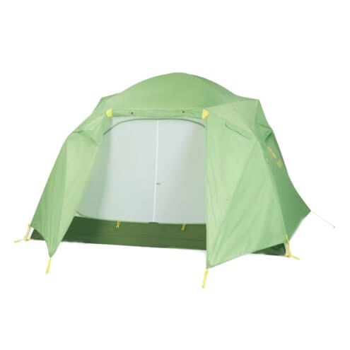 Marmot Limestone 4P kupoltält för 4 personer med ett grönt skydd