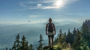 Hur stor ryggsäck ska man ha för vandring?