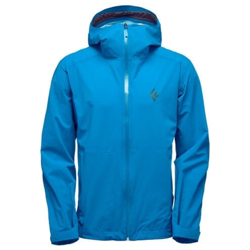 Kingfisher färgad regnjacka för herr från Stormline Black Diamond.