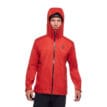 Black Diamond Stormline Stretch Rain Shell skaljacka (herr) på modell framifrån