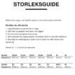Storleksguide Powerboots.