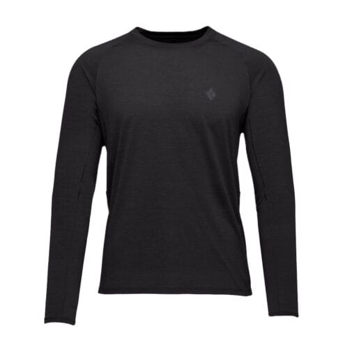 MEN'S LIGHTWIRE LONG SLEEVE TECH TEE i färgen black