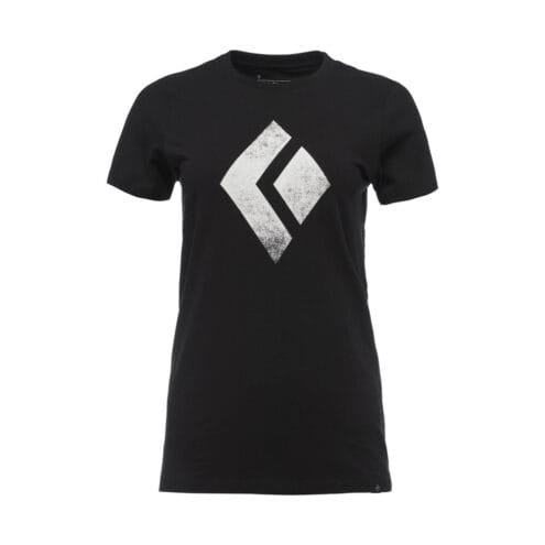 WOMEN'S CHALKED UP T-SHIRT i färgen svart