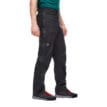 Black Diamond Stormline Stretch Full Zip Rain Pants i färgen svart.