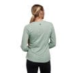 Baksidan av Black Diamond Lightwire LS Tech Tee i foam green