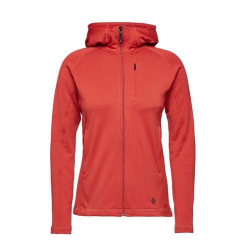 Varmt mellanlager från Black Diamond Factor Hoody grenadine