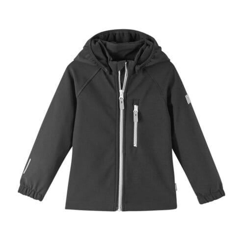 Reima Vantti softshell jacka (barn) i färgen black