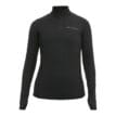 Röhnisch Light Thermo Half Zip långärmad termotröja (dam) i färgen black