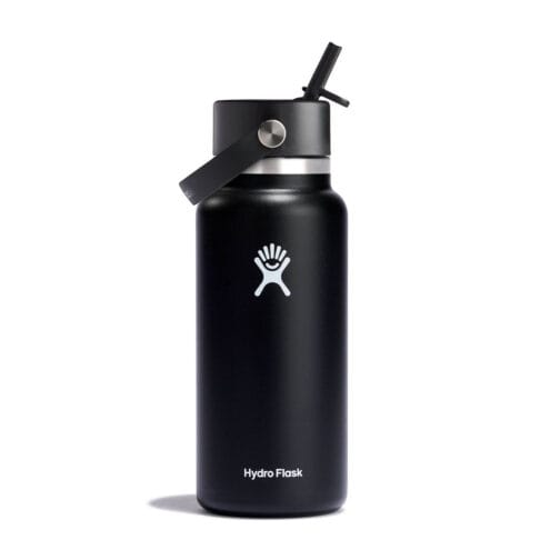 Hydroflask Hydration Wide Flex Straw 32oz / 946 ml i färgen black