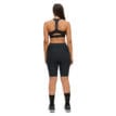 Kay Bike Tights i färgen black/black bakifrån på modell