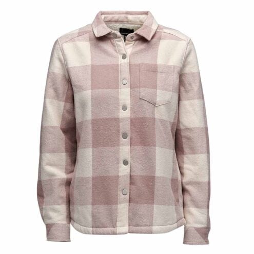 Women's Project Lined Flannel Shirt i vitt och rosa