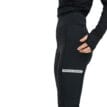 Röhnisch Insulate Wind Shield Tights löpartights (dam) från sidan så att man ser loggan