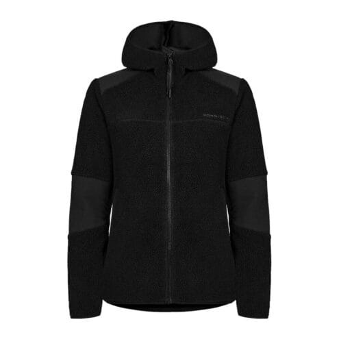 Röhnisch Wazzi Pile Hoodie, i en svart färg