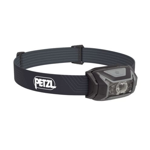 PETZL actik stark pannlampa i grå