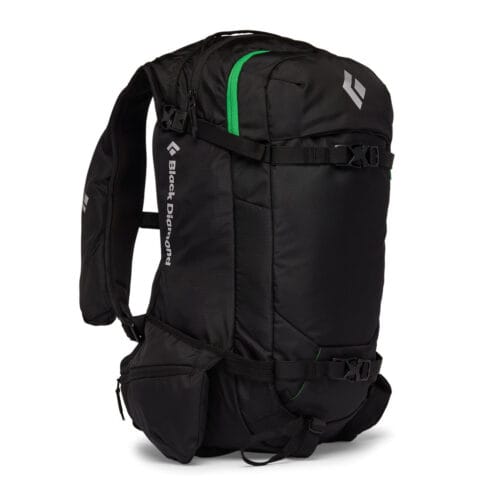 En svart Black Diamond Dawn Patrol 32L ryggsäck