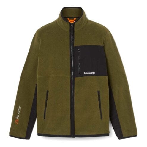 Timberland Outdoor archive fleecejacka (herr) i färgen olive