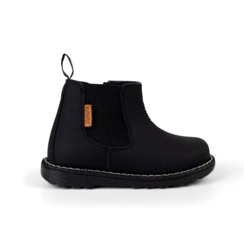 Kavat Nymölla XC chelsea för barn i färgen svart
