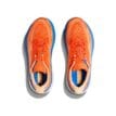 HOKA Clifton 9 löparskor ovanifrån orange