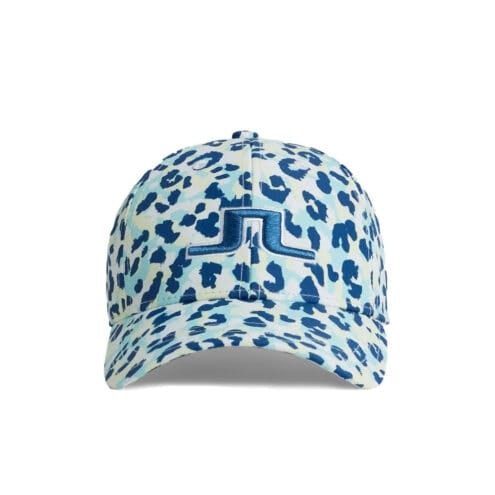 J.Lindeberg Arlene Cap keps (dam) i ett snyggt mönster med ett inbyggt pannband