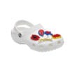 Crocs Spider Man Jibbitz™ 5-pack som sitter på crocs