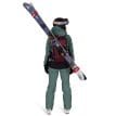 Osprey Glade 12 skidryggsäck (unisex) med skidor på en modell