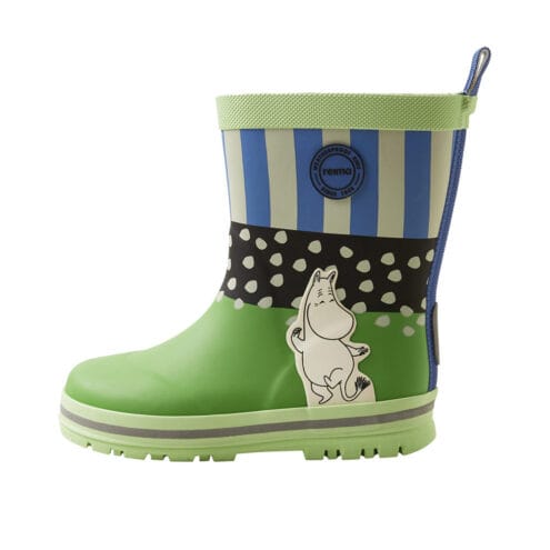 Reima Moomin Magisk gummistövlar i färgen grön