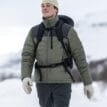 Bergans Vengetind 42L ryggsäck (unisex) på en modell
