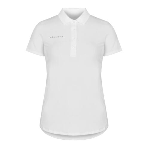 vit Röhnisch Nicky Poloshirt piketröja (dam)