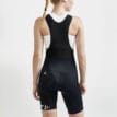 baksida av Craft Endur Bib Shorts C4 cykelshorts (dam) på en modell