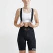 framsida av Craft Endur Bib Shorts C4 cykelshorts (dam) på en modell