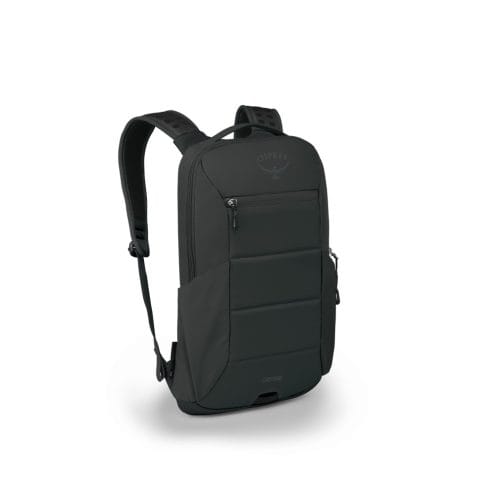 en svart Osprey Ozone Slim Pack reseryggsäck (unisex)