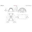 ritningar på Marmot Tungsten kupoltält för 2 personer