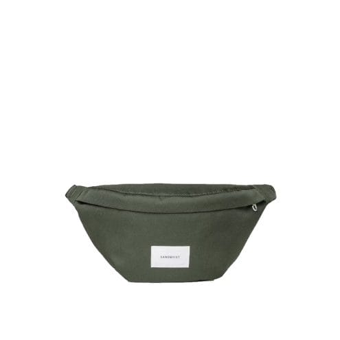 Sandqvist Ground Crossbody Bag axelväska (unisex)i färgen dawn green