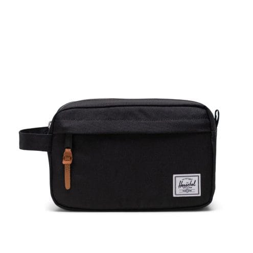 en svart Herschel Chapter Travel Kit nessesär (unisex)