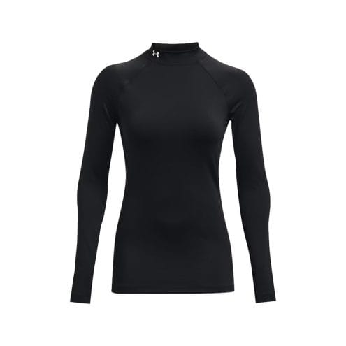 Under Armour UA Coldgear Authentics Mockneck träningströja (dam) i svart