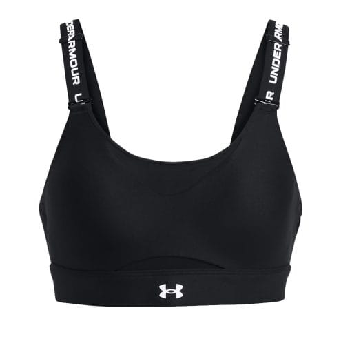 en svart Under Armour UA Infinity High 2.0 Bra sport-bh (dam)