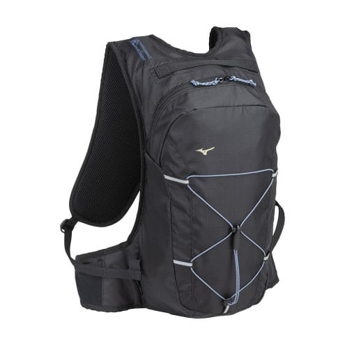 Mizuno Backpack löparväst 11L (unisex)i svart/blå färg