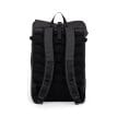 baksida av Sandqvist Stream Slim Rolltop L 26 L dagsryggsäck (unisex)