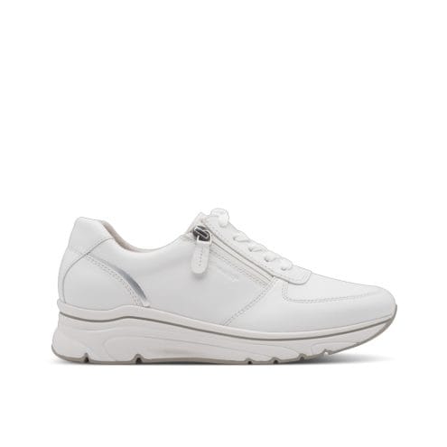 detaljer på en vit Tamaris 1-23711-42 (dam)