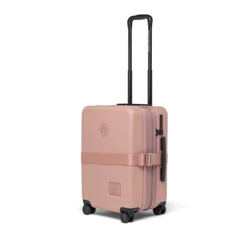 Herschel Heritage Hardshell Large Carry On Luggage Expandable 42 L resväska (unisex) i färgen ash rose