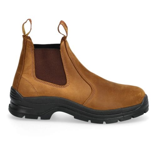 Blundstone 407 chelsea work (unisex) i färgen saddle brown