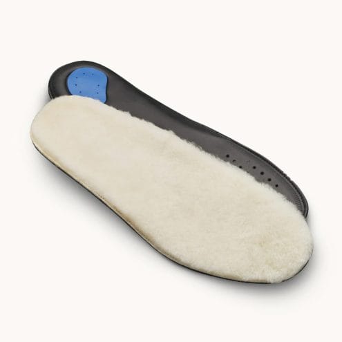 vita Blundstone Sheepskin Footbed sulor i ull (unisex)