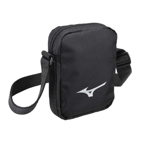Mizuno Pouch Waso axelväska (unisex)i färgen svart